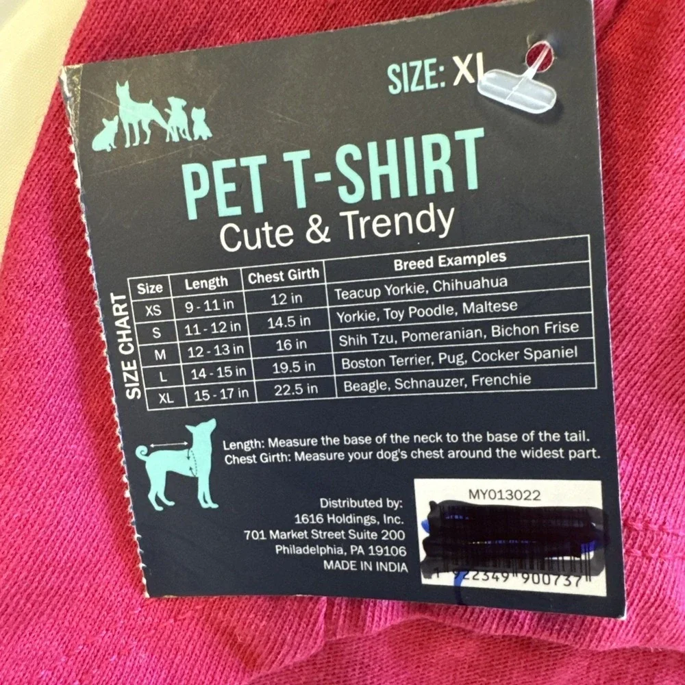 Resting Beach Face Pet T-Shirt Magenta Mustard Yellow Raglan Dog‎ Shirt Size XL